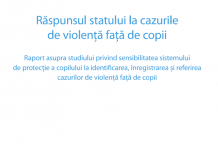 RAPORT privind sensibilitatea sistemului la identificarea, înregistrarea şi raportarea cazurilor de violenţă faţă de copii, 2007