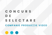 Termen extins: concurs de selectare a unei companii media pentru producție video