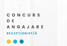 CNPAC anunță concurs pentru suplinirea postului vacant de Recepționist/ă