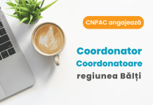 CNPAC anunță concurs de angajare pentru poziția de Coordonator/Coordonatoare pentru regiunea Nord