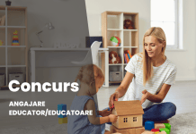 Centrul Național de Prevenire a Abuzului față de Copii angajează educatori/educatoare