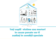 Toți copiii din Republica Moldova, victime sau martori în cauze penale, vor fi audiați în condiții speciale