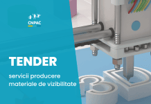 CNPAC anunță tender pentru selectarea prestatorilor de servicii de producere a materialelor de vizibilitate