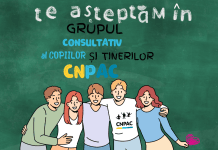 ALĂTURĂ-TE GRUPULUI CONSULTATIV AL COPIILOR ȘI TINERILOR CNPAC