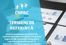 TERMENI DE REFERINȚĂ pentru efectuarea analizei gradului de satisfacție a beneficiarilor Centrului regional de asistență integrată a copiilor victime/martori ai infracțiunilor Nord, pentru perioada martie 2022 – decembrie 2023