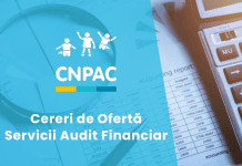 CNPAC anunță cerere de ofertă pentru servicii de audit financiar