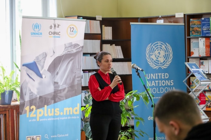 CNPAC_2103-3 CNPAC a prezentat, în cadrul discuției publice organizată de Ziua Internațională a Copiilor Străzii, utilitatea platformei www.12plus.md