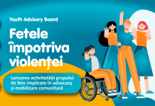 CNPAC a lansat activitatea grupului de fete implicate în advocacy și mobilizare comunitară-Youth Advisory Board „Fetele împotriva violenței” Youth Advisory Board „Fetele împotriva violenței”