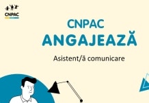 Termen extins: CNPAC anunță concurs pentru suplinirea postului vacant Asistent/ă comunicare