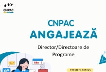 Termen extins: CNPAC angajează Director/Directoare de Programe
