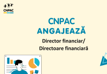 TERMEN EXTINS: CNPAC angajează director financiar/directoare financiară