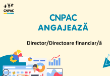 CNPAC angajează Director/Directoare Financiar/ă