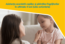 Ultimele 4 luni de activitate (iulie-octombrie) a Serviciului de Asistență și Reabilitare Psihosocială a Copilului și Familiei „Amicul”, în cifre