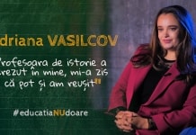 #educatiaNUdoare. Adriana Vasilcov, regizoare: „Au fost profesori care m-au susținut și profesori care mi-au tăiat aripile” Adriana Vasilcov regizoare educatiaNUdoare