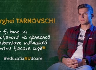 Serghei Tarnovschi canoist educatiaNUdoare