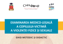 Ghid metodic și didactic „Examinarea medico-legală a copilului-victimă a violenței fizice și sexuale”